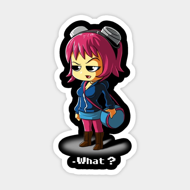 I'M IN <3 RAMONA Sticker by AadiTees